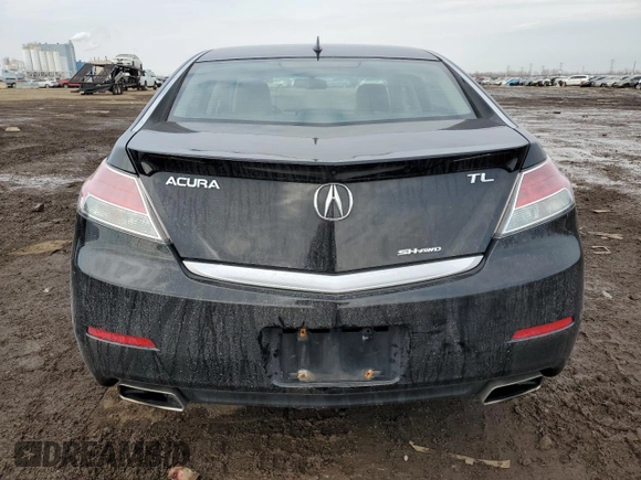 2012 Acura TL Tech Auto with VIN 19UUA9F55CA008438, listed as a Copart auction lot 47656365 with 152,854 mi miles and Salvage Title. Bid and sale history available at carsss.com. Image 6.