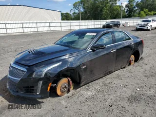 2017 Cadillac CTS with VIN NCS107247, listed as a Copart auction lot 61924574 with 65,055 mi miles and Salvage Title. Bid and sale history available at DreamBid. Image 1.