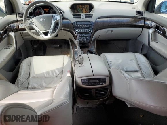 2012 Acura MDX Tech/Entertainment Pkg with VIN 2HNYD2H49CH513784, listed as a Copart auction lot 51459645 with 168,450 mi miles and Clean Title. Bid and sale history available at carsss.com. Image 8.