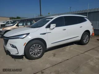 2022 Buick Enclave Premium with VIN 5GAERCKW0NJ150157, listed as a Copart auction lot 52418815 with 111,578 mi miles and Clean Title. Bid and sale history available at carsss.com. Image 1.