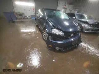 2014 Volkswagen Golf TDI w/Sunroof & Nav with VIN WVWNM7AJ6EW000129, listed as a Copart auction lot 48029225 with 133,440 mi miles and Salvage Title. Bid and sale history available at carsss.com. Image 13.