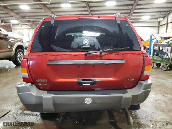 2002 Jeep Grand Cherokee Laredo with VIN 1J4GW48N22C210518, listed as a Copart auction lot 86330614 with 152,149 mi miles and Clean Title. Bid and sale history available at carsss.com. Image 6.