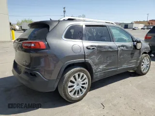 2015 Jeep Cherokee Limited with VIN 1C4PJLDS5FW607865, listed as a Copart auction lot 52909185 with 101,472 mi miles and Clean Title. Bid and sale history available at DreamBid. Image 3.