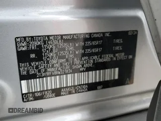 2024 Toyota RAV4 LE with VIN 2T3H1RFV8RW321834, listed as a Copart auction lot 49007425 with 27,059 mi miles and Salvage Title. Bid and sale history available at carsss.com. Image 13.