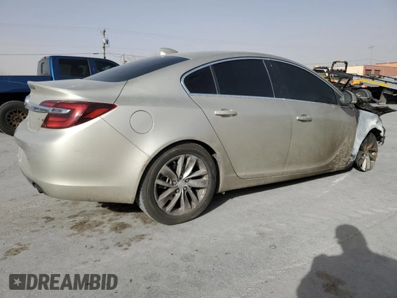 2016 Buick Regal with VIN 2G4GK5EX5G9206583, listed as a Copart auction lot 47854735 with 0 mi miles and Salvage Title. Bid and sale history available at carsss.com. Image 3.