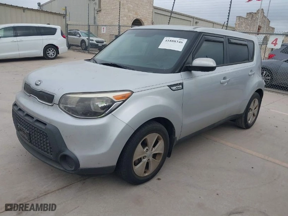 2016 Kia Soul with VIN KNDJN2A20G7837351, listed as a IAAI auction lot 41888346 with NaN miles. Bid and sale history available at carsss.com. Image 2.