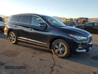 2020 Infiniti QX60 Luxe with VIN 5N1DL0MN4LC513281, listed as a Copart auction lot 89108495 with 65,021 mi miles and Salvage Title. Bid and sale history available at DreamBid. Image 4.