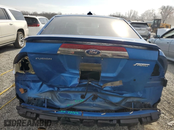 2012 Ford Fusion SPORT with VIN 3FAHP0KC4CR330577, listed as a Copart auction lot 49102615 with 70,845 mi miles and Salvage Title. Bid and sale history available at carsss.com. Image 6.