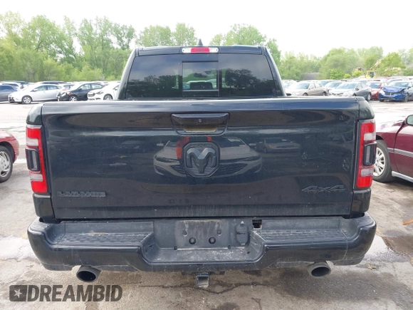 2023 Ram 1500 Laramie with VIN 1C6SRFJTXPN541328, listed as a IAAI auction lot 42121615 with 61,939 mi miles and . Bid and sale history available at DreamBid. Image 16.