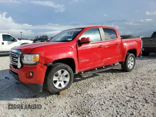 2015 GMC Canyon 2WD SLE with VIN 1GTG5BE32F1137751, listed as a Copart auction lot 86610814 with 163,444 mi miles and Salvage Title. Bid and sale history available at carsss.com. Image 1.