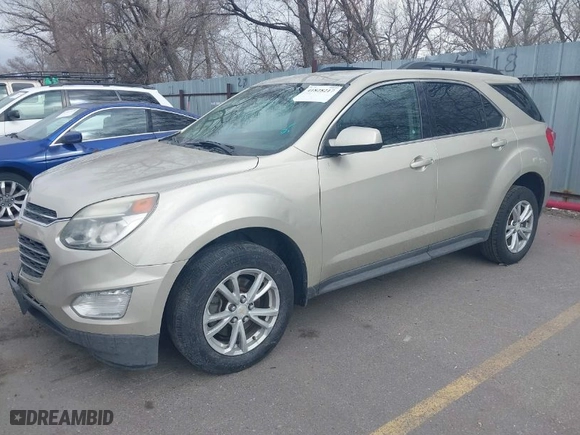 2016 Chevrolet Equinox LT with VIN 2GNALCEK3G1142906, listed as a IAAI auction lot 41828217 with 182,662 mi miles. Bid and sale history available at carsss.com. Image 2.