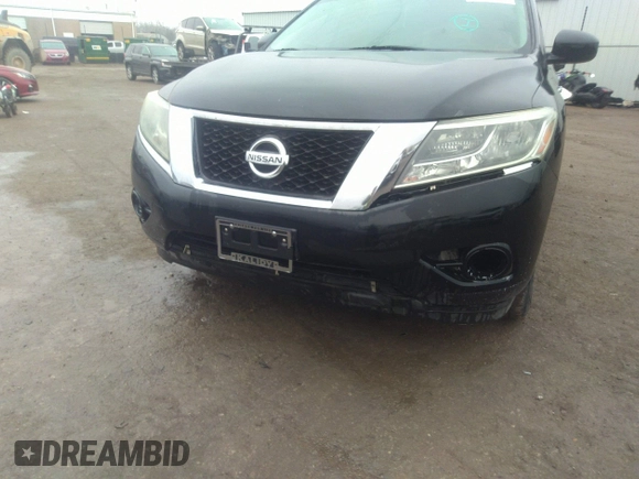 2014 Nissan Pathfinder SL with VIN 5N1AR2MM7EC718018, listed as a IAAI auction lot 41491505 with 153,343 mi miles and . Bid and sale history available at carsss.com. Image 6.