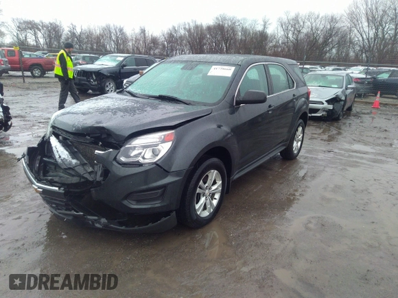 2017 Chevrolet Equinox LS with VIN 2GNALBEK4H1588428, listed as a IAAI auction lot 41728660 with 126,610 mi miles and . Bid and sale history available at carsss.com. Image 17.