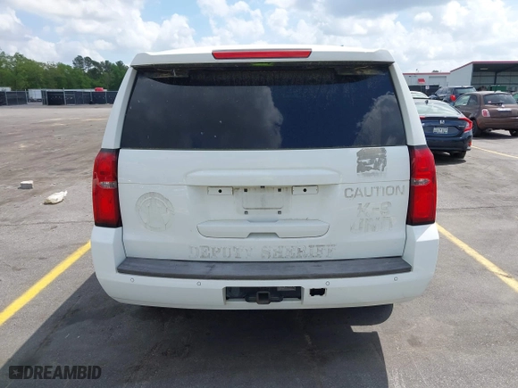 2016 Chevrolet Tahoe Commercial with VIN 1GNLCDEC5GR423300, listed as a IAAI auction lot 41967399 with 147,429 mi miles. Bid and sale history available at carsss.com. Image 16.