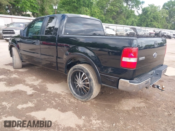 2005 Ford F-150 XLT with VIN 1FTRX12535KC63757, listed as a IAAI auction lot 42044503 with 247,891 mi miles. Bid and sale history available at carsss.com. Image 3.