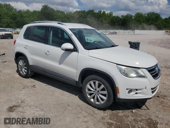 2011 Volkswagen Tiguan SEL w/Premium Navi z VIN WVGAV7AX1BW540155, wystawiony jako Copart lot #56483975 z przebiegiem 137 970 mil mil oraz Czysty tytuł • Clean title. Historia ofert i sprzedaży dostępna na DreamBid. Obrazek 4.