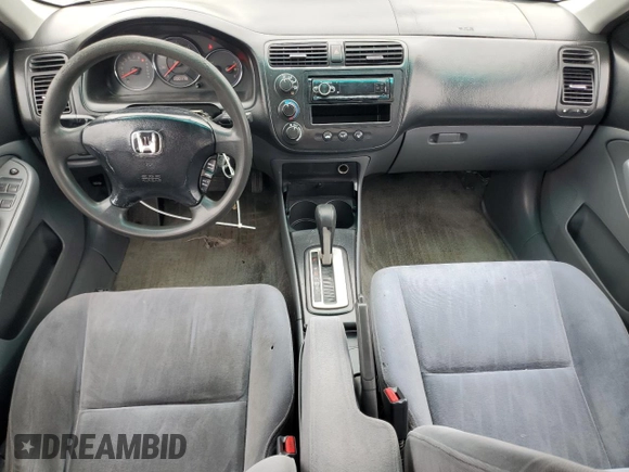 2003 Honda Civic LX with VIN 1HGES16573L014846, listed as a Copart auction lot 49913235 with 200,178 mi miles and Salvage Title. Bid and sale history available at DreamBid. Image 8.