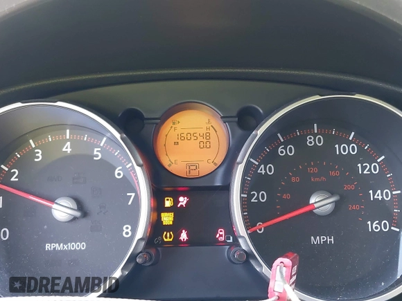 2008 Nissan Rogue SL with VIN JN8AS58V68W105814, listed as a IAAI auction lot 41801606 with 160,548 mi miles and . Bid and sale history available at DreamBid. Image 7.