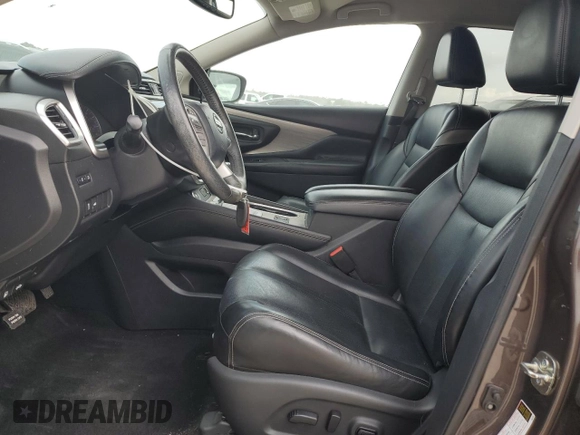 2018 Nissan Murano S z VIN 5N1AZ2MG6JN186611, wystawiony jako Copart lot #54903895 z przebiegiem 101 670 mil mil oraz Szkoda całkowita • Salvage title. Historia ofert i sprzedaży dostępna na DreamBid. Obrazek 7.