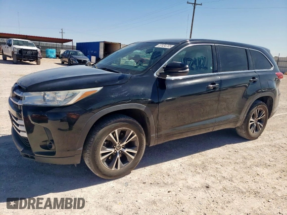 2018 Toyota Highlander LE with VIN 5TDZARFH1JS040530, listed as a Copart auction lot 57434705 with 112,912 mi miles and Salvage title. Bid and sale history available at DreamBid. Image 1.