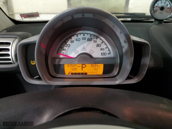 2008 Smart fortwo Pure with VIN WMEEJ31X08K187242, listed as a Copart auction lot 42981475 with NaN miles and Salvage Title. Bid and sale history available at carsss.com. Image 9.