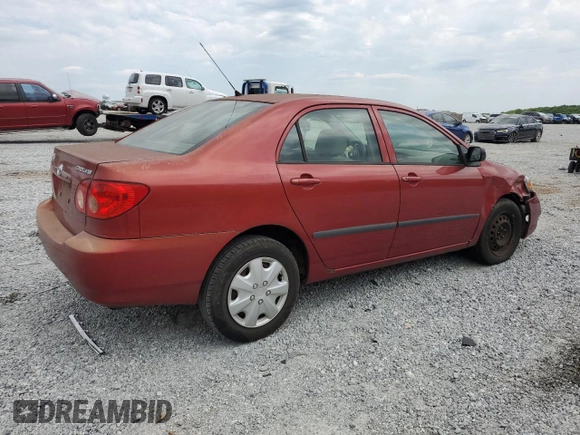 2005 Toyota Corolla CE with VIN 2T1BR32E85C343094, listed as a Copart auction lot 52525465 with Not Provided miles and Salvage Title. Bid and sale history available at DreamBid. Image 3.