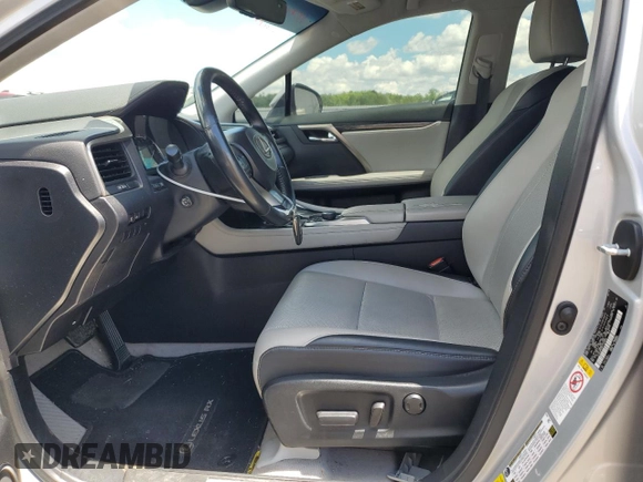 2019 Lexus RX 350 with VIN 2T2BZMCA6KC209905, listed as a Copart auction lot 60837395 with 100,116 mi miles and Salvage title. Bid and sale history available at DreamBid. Image 7.
