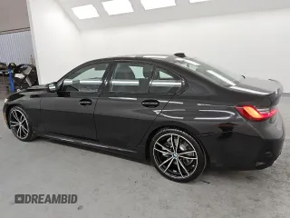 2024 BMW 3 Series 330i with VIN 3MW69FF0XR8E64715, listed as a Copart auction lot 49742715 with 17,634 mi miles and Clean Title. Bid and sale history available at carsss.com. Image 2.