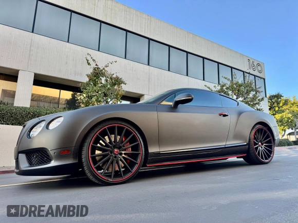 2012 Bentley Continental GT with VIN SCBFR7ZA5CC074525, listed as a Copart auction lot 42149355 with 97,755 mi miles and Salvage Title. Bid and sale history available at DreamBid. Image 2.
