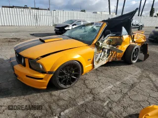 2007 Ford Mustang GT Deluxe with VIN 1ZVFT85H375334354, listed as a Copart auction lot 73364193 with Not Provided miles and Salvage Title. Bid and sale history available at carsss.com. Image 1.