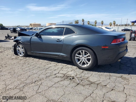 2014 Chevrolet Camaro LS with VIN 2G1FA1E39E9192377, listed as a Copart auction lot 47696065 with 112,549 mi miles and Salvage Title. Bid and sale history available at carsss.com. Image 2.
