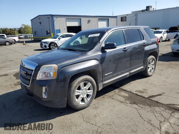 2010 GMC Terrain SLE-1 with VIN 2CTALBEW9A6272841, listed as a Copart auction lot 55102215 with 212,350 mi miles and Clean Title. Bid and sale history available at carsss.com. Image 1.
