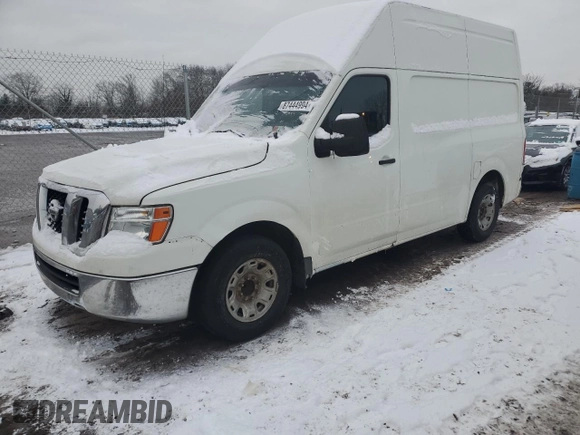2013 Nissan NV SV with VIN 1N6BF0LY9DN106025, listed as a Copart auction lot 87444994 with 150,725 mi miles and Salvage title. Bid and sale history available at DreamBid. Image 1.