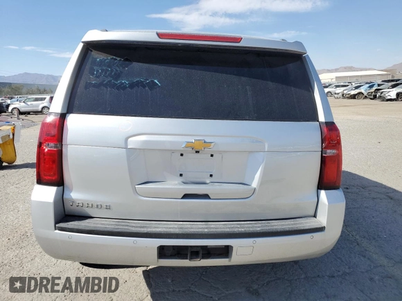 2020 Chevrolet Tahoe LT with VIN 1GNSKBKC2LR161480, listed as a Copart auction lot 42609035 with Not provided miles and Salvage title. Bid and sale history available at DreamBid. Image 6.