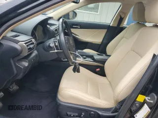 2014 Lexus IS 250 with VIN JTHCF1D21E5000577, listed as a Copart auction lot 56683535 with 110,430 mi miles and Salvage title. Bid and sale history available at DreamBid. Image 7.