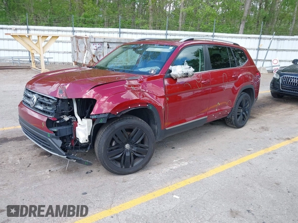 2018 Volkswagen Atlas SEL with VIN 1V2MR2CA3JC569544, listed as a IAAI auction lot 42271392 with 123,960 mi miles and . Bid and sale history available at DreamBid. Image 22.