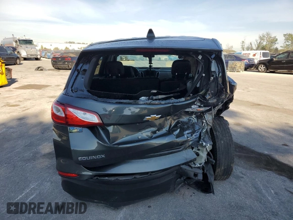 2019 Chevrolet Equinox LS with VIN 3GNAXHEV8KS648031, listed as a Copart auction lot 52197015 with 97,761 mi miles and Non Repairable. Bid and sale history available at DreamBid. Image 6.