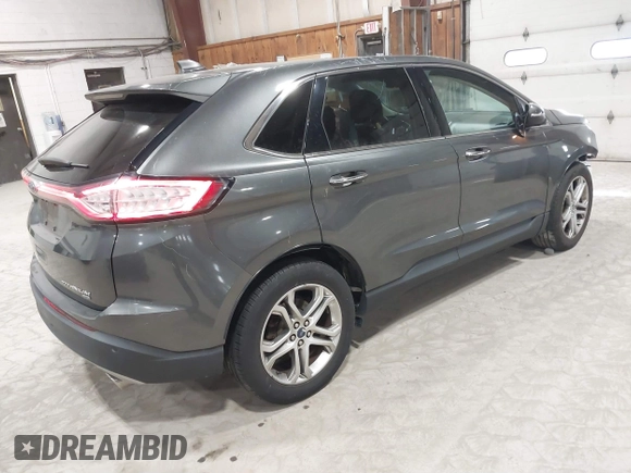 2016 Ford Edge Titanium with VIN 2FMPK4K85GBB21226, listed as a IAAI auction lot 41613363 with 114,490 mi miles. Bid and sale history available at carsss.com. Image 4.