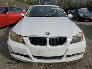 2007 BMW 3 Series 328i with VIN WBAVS13527FX16044, listed as a Copart auction lot 86557174 with 146,036 mi miles and Salvage Title. Bid and sale history available at carsss.com. Image 5.