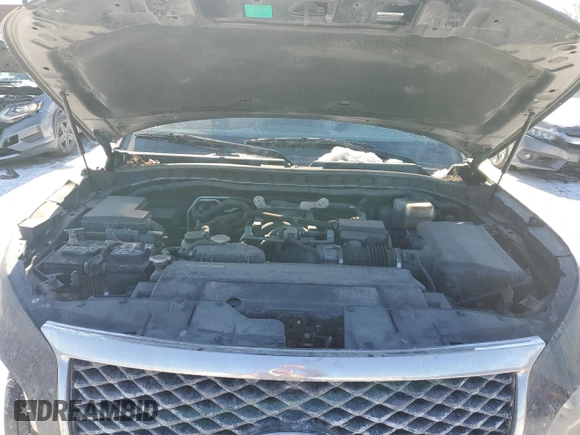 2017 Infiniti QX80 Signature Edition with VIN JN8AZ2NE5H9158159, listed as a Copart auction lot 45513605 with 127,249 mi miles and Salvage Title. Bid and sale history available at carsss.com. Image 13.