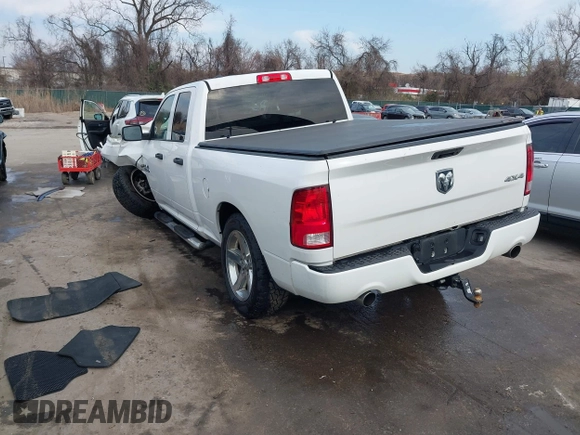 2017 Ram 1500 Express with VIN 1C6RR7FT9HS607948, listed as a IAAI auction lot 41845038 with 130,767 mi miles. Bid and sale history available at carsss.com. Image 3.