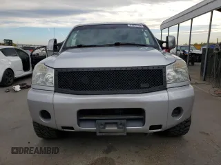 2007 Nissan Titan XE with VIN 1N6AA07A67N222438, listed as a Copart auction lot 81955584 with 230,036 mi miles and Salvage Title. Bid and sale history available at DreamBid. Image 5.