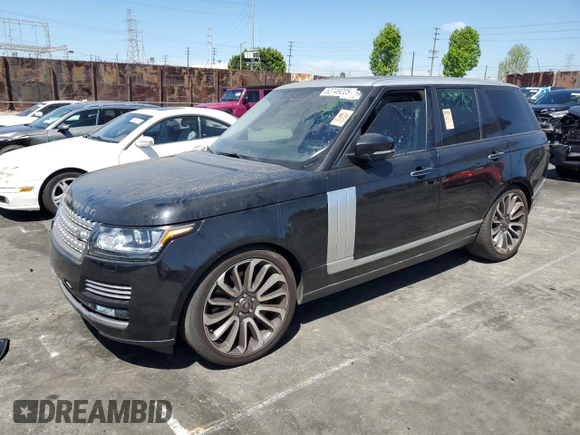 2014 Land Rover Range Rover Supercharged Autobiography with VIN SALGV2TF5EA178752, listed as a Copart auction lot 52749225 with 54,624 mi miles and Clean Title. Bid and sale history available at carsss.com. Image 1.