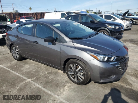 2024 Nissan Versa S with VIN 3N1CN8DV0RL910138, listed as a Copart auction lot 51853385 with 1,933 mi miles and Salvage Title. Bid and sale history available at DreamBid. Image 4.