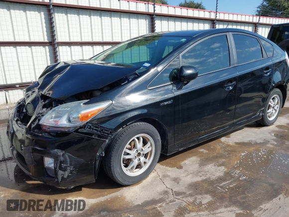 2011 Toyota Prius I with VIN JTDKN3DU5B0294247, listed as a IAAI auction lot 40360762 with 191,079 mi miles. Bid and sale history available at carsss.com. Image 18.