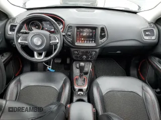 2019 Jeep Compass Trailhawk with VIN 3C4NJDDB0KT618740, listed as a Copart auction lot 55338045 with 149,121 mi miles and Clean Title. Bid and sale history available at carsss.com. Image 8.
