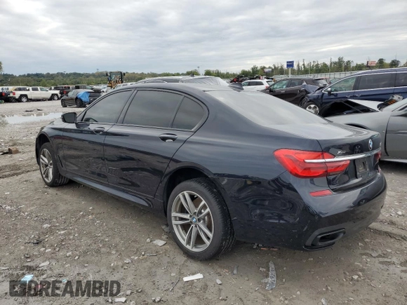 2018 BMW 7 Series ALPINA B7 xDrive with VIN WBA7F2C5XJG423609, listed as a Copart auction lot 73530954 with 63,190 mi miles and Salvage Title. Bid and sale history available at carsss.com. Image 2.