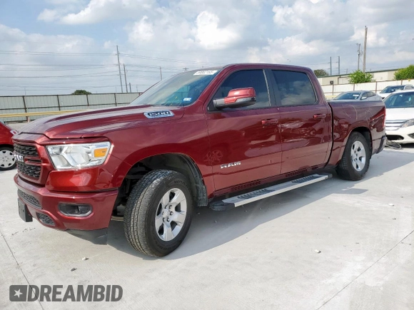2024 Ram 1500 Lone Star z VIN 1C6SRFFTXRN173566, wystawiony jako Copart lot #59882165 z przebiegiem 27 037 mil mil oraz Szkoda całkowita • Salvage title. Historia ofert i sprzedaży dostępna na DreamBid. Obrazek 1.