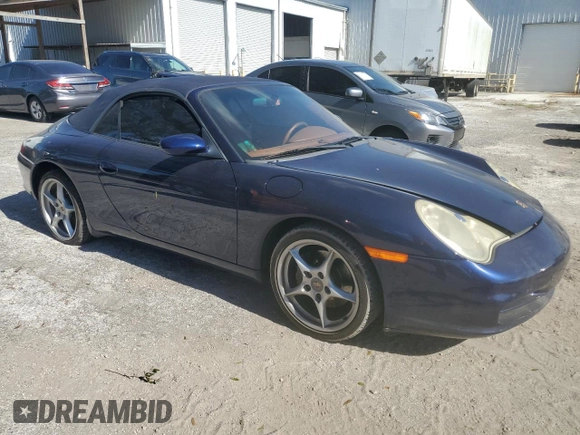 2005 Porsche 911 Carrera with VIN WP0CA29945S650078, listed as a Copart auction lot 76583414 with 92,356 mi miles and Salvage Title. Bid and sale history available at carsss.com. Image 4.