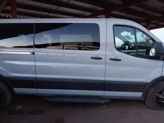 2024 Ford Transit Passenger XL with VIN 1FBAX9YG2RKA76007, listed as a IAAI auction lot 41291052 with 5,741 mi miles and . Bid and sale history available at DreamBid. Image 13.